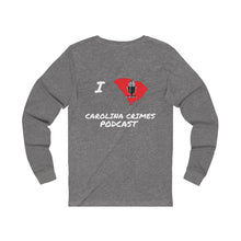 Load image into Gallery viewer, I LOVE CAROLINA CRIMES Long Sleeve Tee