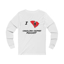 Load image into Gallery viewer, I LOVE CAROLINA CRIMES Long Sleeve Tee